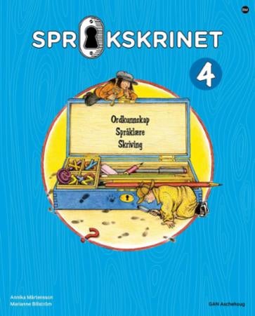 Språkskrinet 4 - ordkunnskap, språklære, skriving