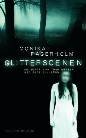 Glitterscenen - og jenta hun trør dansen med røde gullbånd