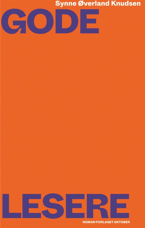 Gode lesere - roman
