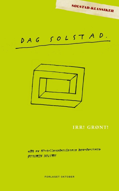 Irr! Grønt! - roman