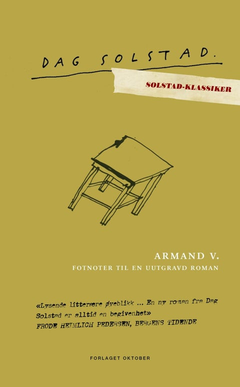 Armand V. - fotnoter til en uutgravd roman