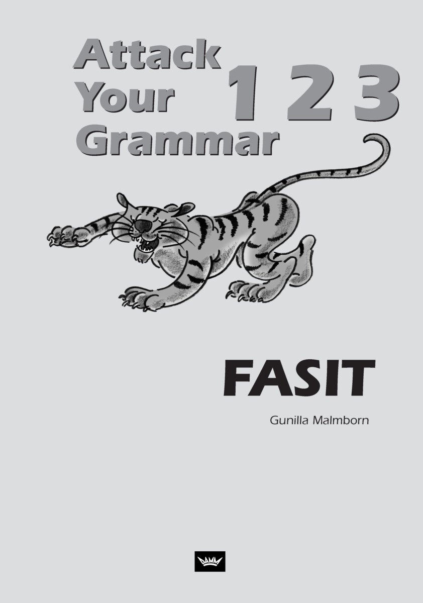 Attack your grammar 1 2 3 - fasit