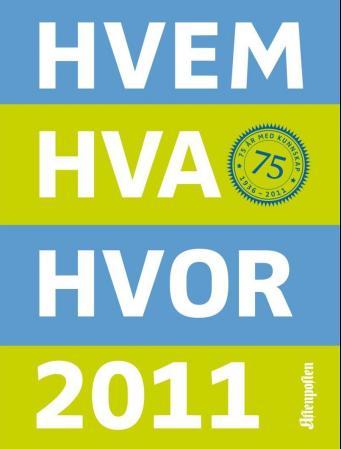 Hvem hva hvor 2011