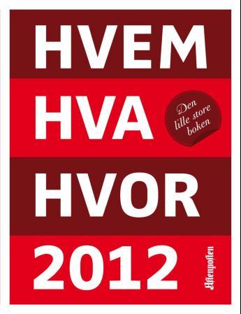 Hvem hva hvor 2012