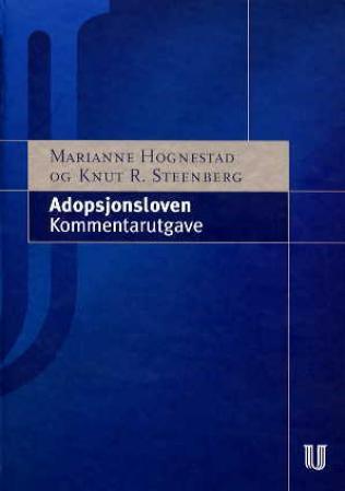 Adopsjonsloven - med kommentarer