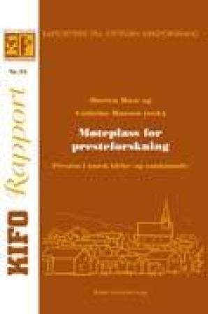 Møteplass for presteforskning - presten i norsk kirke- og samfunnsliv