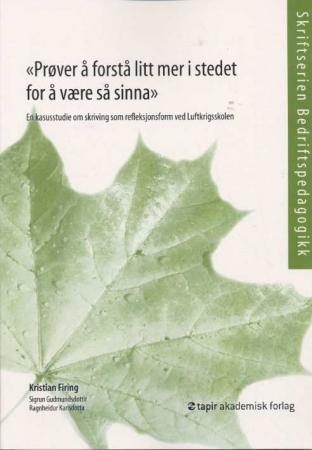 Prøver å forstå litt mer istedet for å være så sinna - en kasusstudie om skriving som refleksjonsform ved Luftkrigsskolen