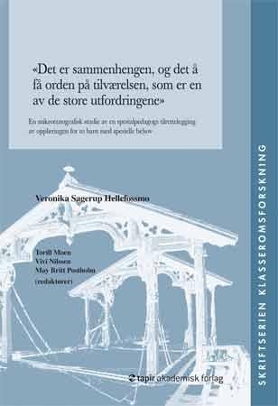 Det er sammenhengen, og det å få orden på tilværelsen, som er en av de store utfordringene - en mikroetnografisk studie av en spesialpedagogs tilrettelegging av opplæringen for to barn med spes