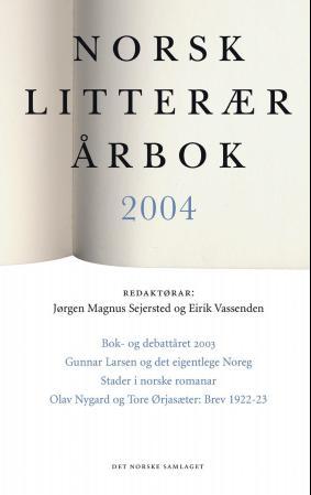 Bilde av Norsk Litterær årbok 2004