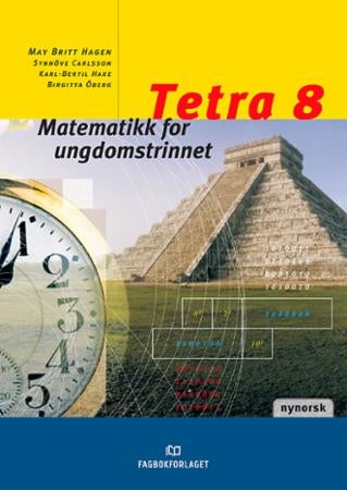 Tetra 8 - matematikk for ungdomstrinnet