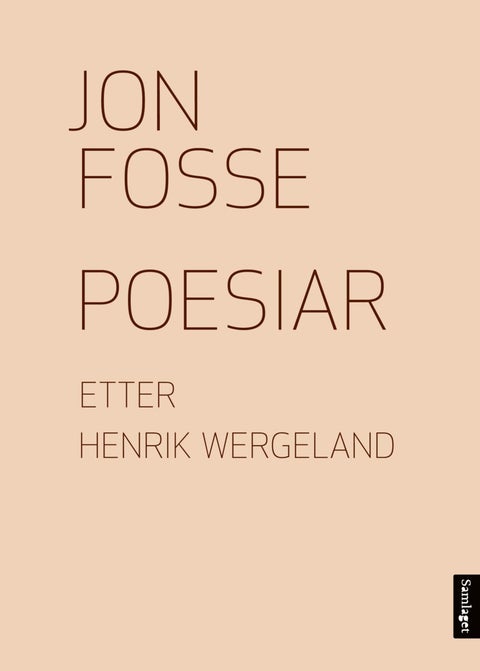 Poesiar - etter Henrik Wergeland : dikt
