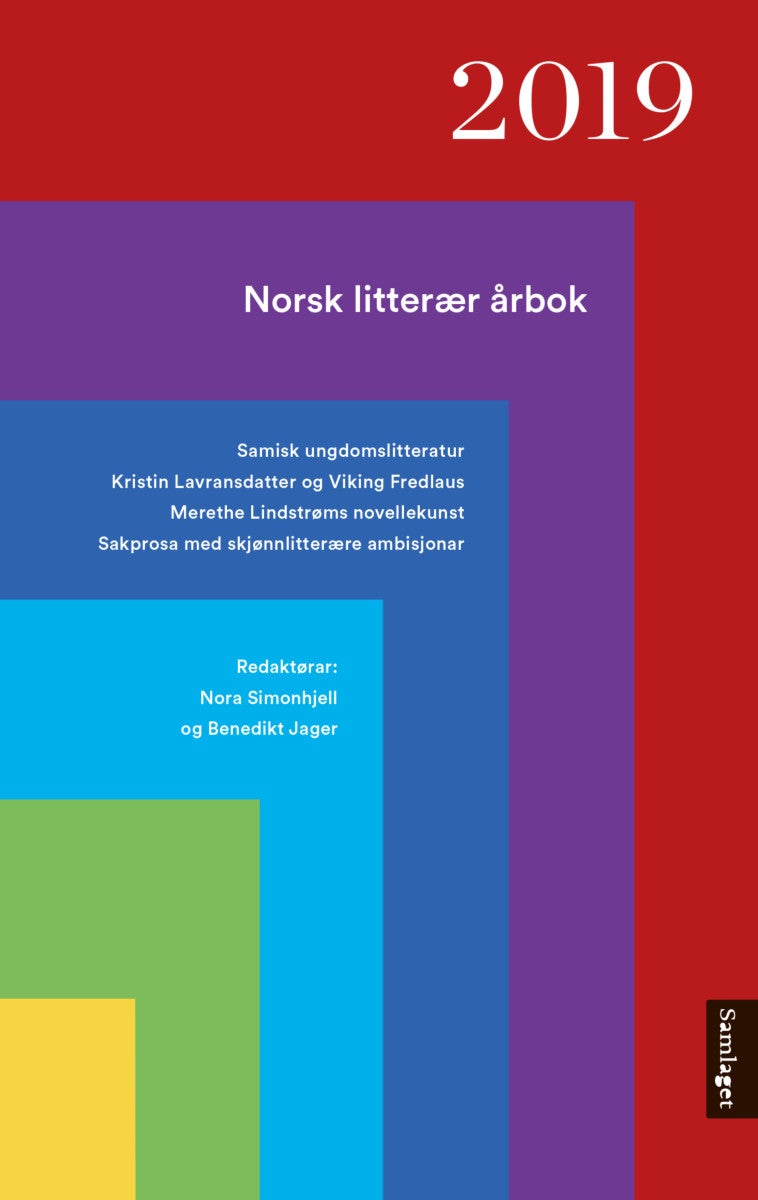Bilde av Norsk Litterær årbok 2019
