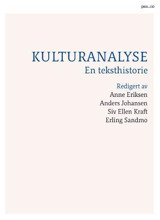 Kulturanalyse - en teksthistorie