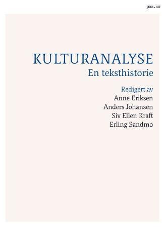 Kulturanalyse - en teksthistorie