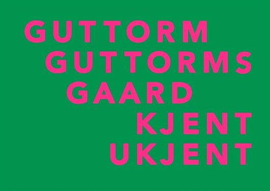 Guttorm Guttormsgaard: kjent ukjent - Stenersenmuseet 7. febr. 21. juni 2015