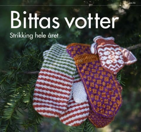 Bittas votter - strikking hele året