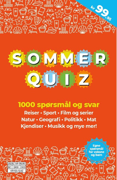 Sommerquiz - 1000 spørsmål og svar