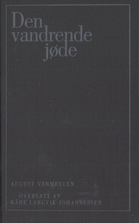 Den vandrende jøde