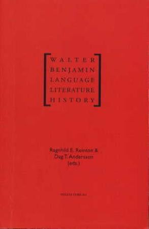 Walter Benjamin - language, literature, history