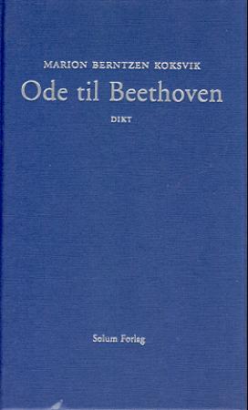Bilde av Ode Til Beethoven Av Marion Berntzen Koksvik