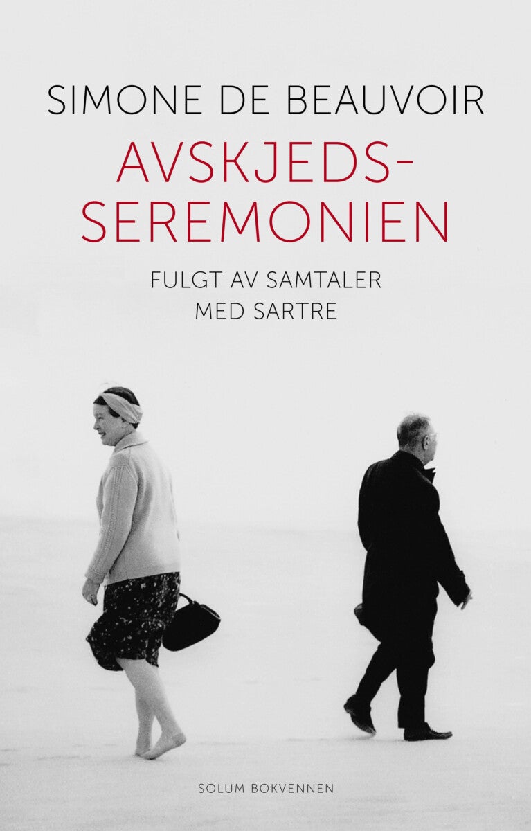 Avskjedsseremonien - fulgt av samtaler med Sartre