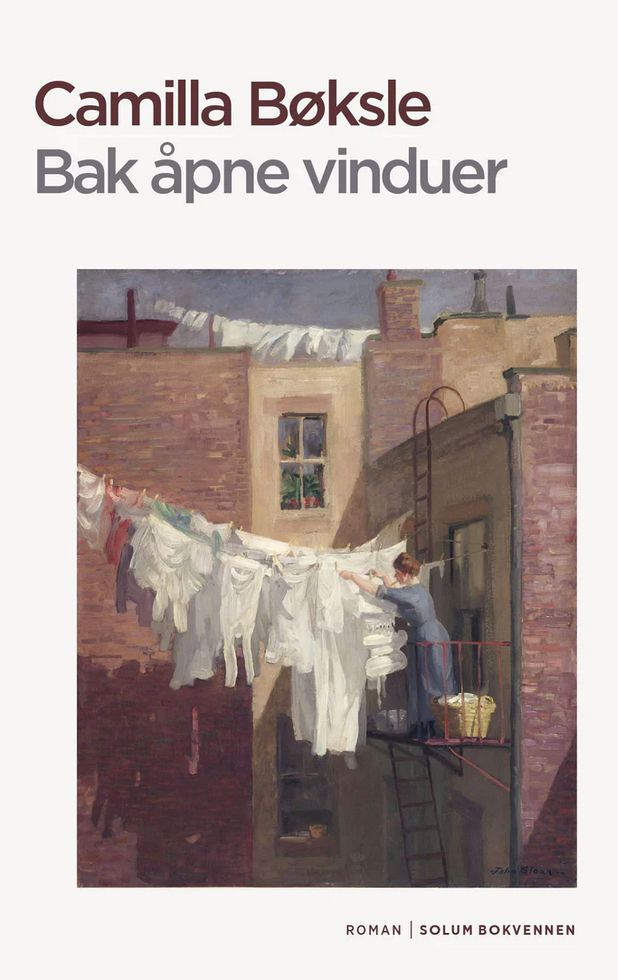 Bak åpne vinduer - roman