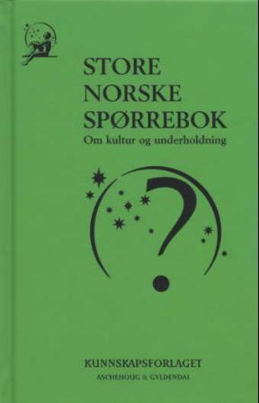 Store norske spørrebok - kultur og underholdning