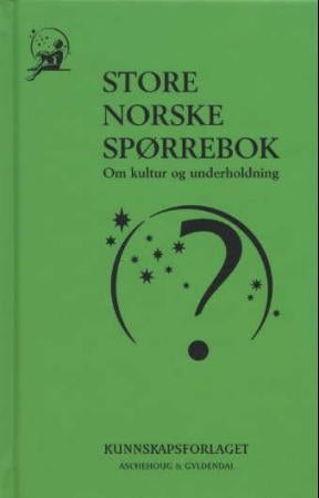 Store norske spørrebok - kultur og underholdning