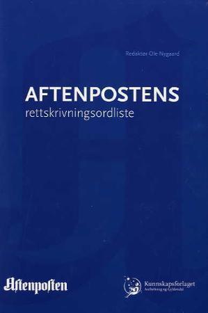 Aftenpostens rettskrivningsordliste
