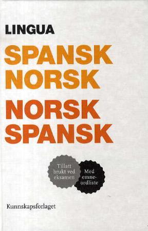 Lingua - spansk-norsk, norsk-spansk ordbok