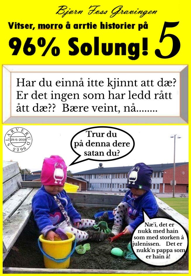 Vitser, moro å arttie historier på 96% Solung! 5 - på 96 % Solung