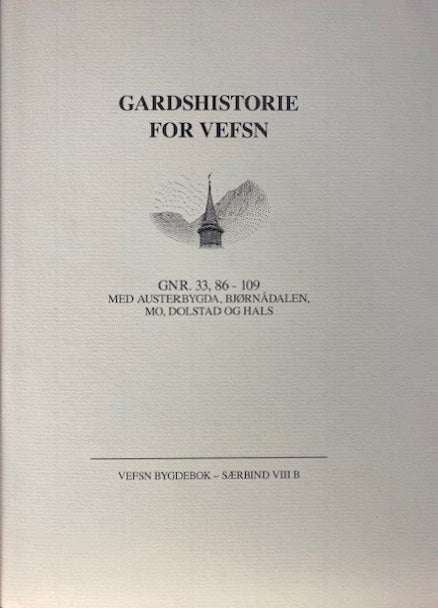 Gardshistorie for Vefsn Særbind VIII B