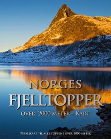 Norges fjelltopper over 2000 meter - karthefte