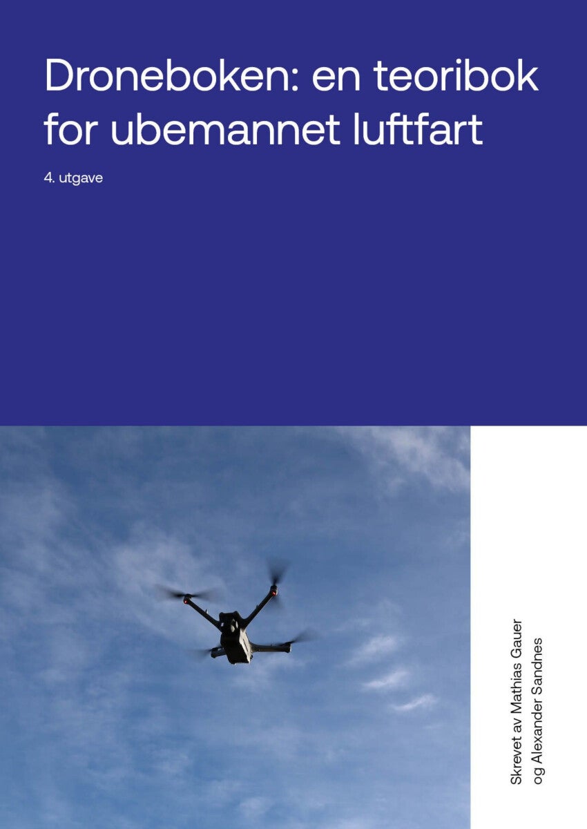 Droneboken - en teoribok for ubemannet luftfart