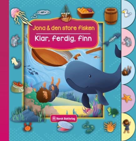 Jona & den store fisken - klar, ferdig, finn