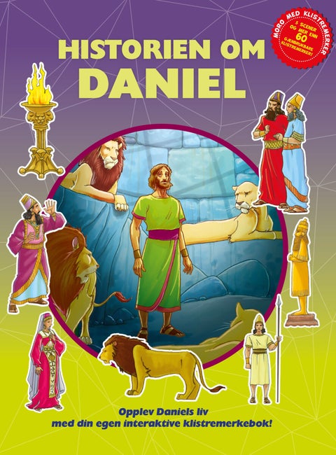 Historien om Daniel - opplev Daniels liv med din egen interaktive klistremerkebok!