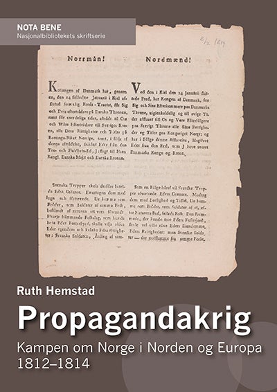 Bilde av Propagandakrig Av Ruth Hemstad