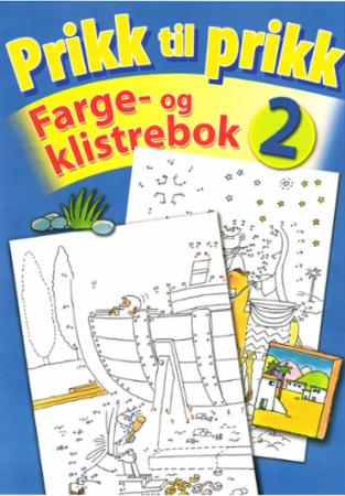 Prikk til prikk - farge- og klistrebok 2