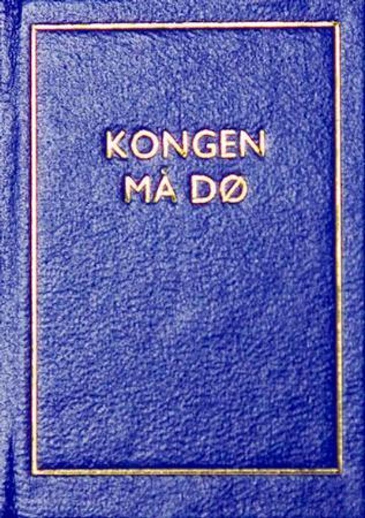 Kongen må dø