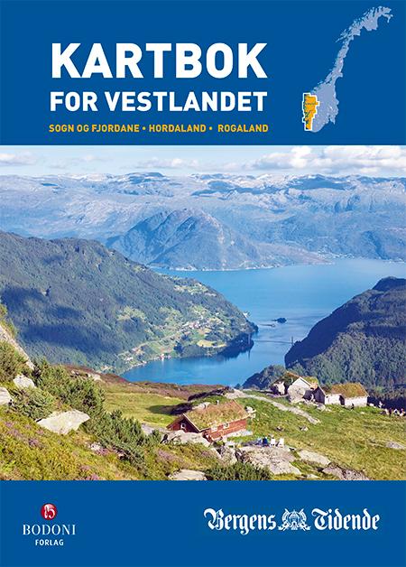 Kartbok for Vestlandet - Sogn og Fjordane, Hordaland, Rogaland