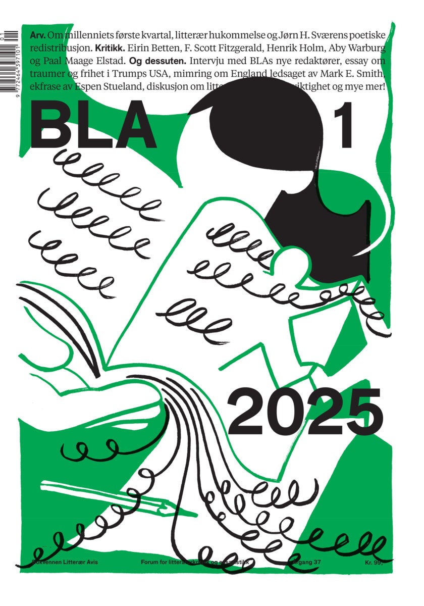 BLA - Bokvennen litterær avis. Nr. 1 2025