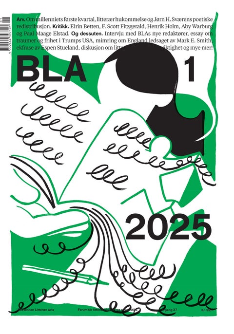 BLA - Bokvennen litterær avis. Nr. 1 2025