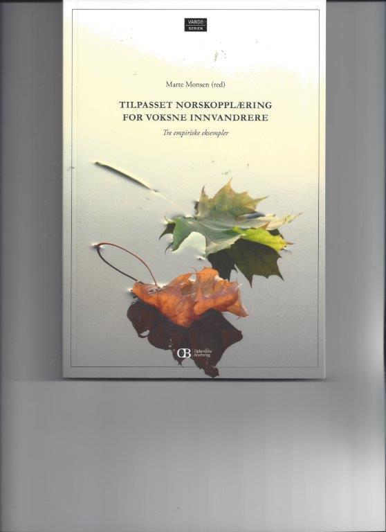 Tilpasset norskopplæring for voksne innvandrere - tre empiriske eksempler