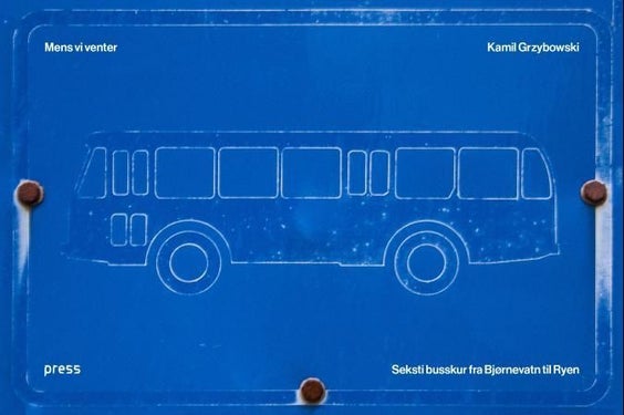 Mens vi venter - seksti busskur fra Bjørnevatn til Ryen