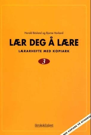 Lær deg å lære 3 - lærarhefte med kopiark på nynorsk