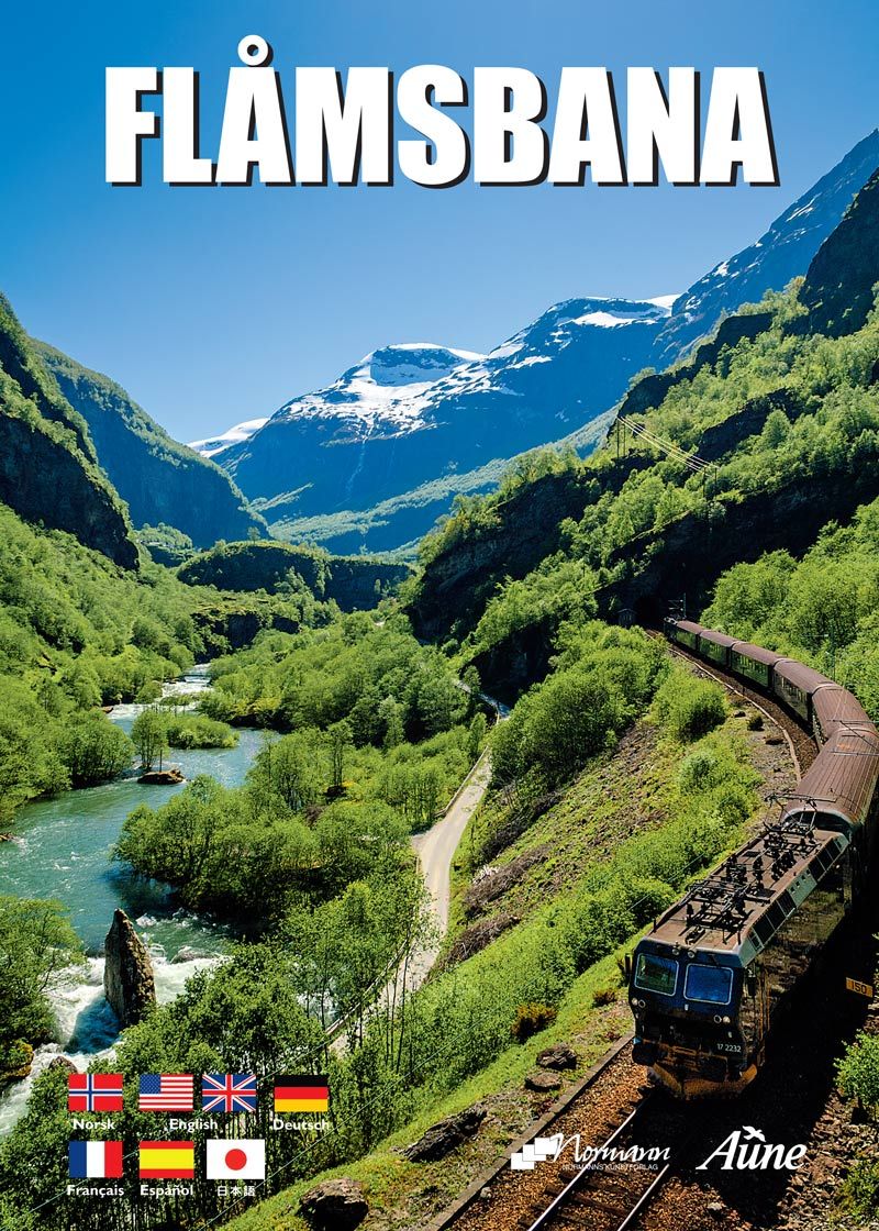 Minibok Flåmsbana 6 språk