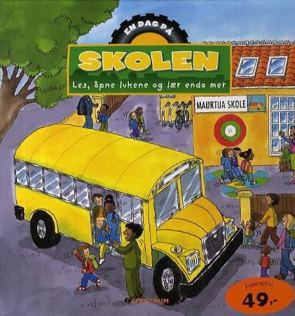 En dag på skolen - les, åpne lukene og lær enda mer