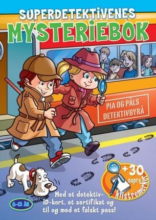 Superdetektivenes mysteriebok. Togskurker. Med klistremerker, detektiv-id-kort, sertifikat og falskt - togskurker