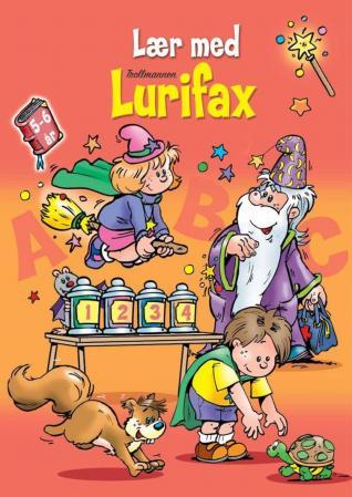 Den oransje boken. Lær med trollmannen Lurifax. 5-6 år - lær med trollmannen Lurifax, 5-6 år