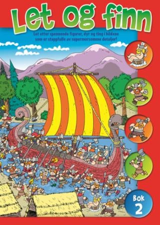 Let og finn! - bok 2 : let etter spennende figurer, dyr og ting i bildene som er stappfulle av supermorsomme detalj